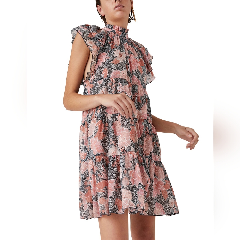 NWT Floral steele Fleetwood Print dress sz xs